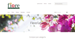 Desktop Screenshot of floreriafiore.com.mx