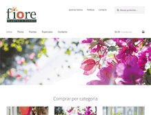 Tablet Screenshot of floreriafiore.com.mx